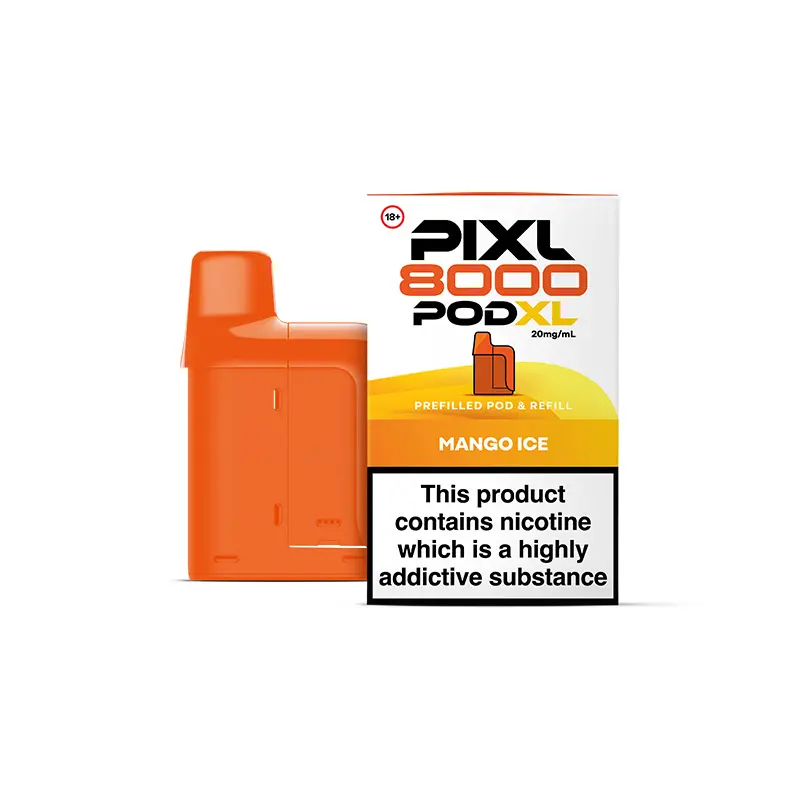 Mango Ice PIXL 8000 Prefilled Pods